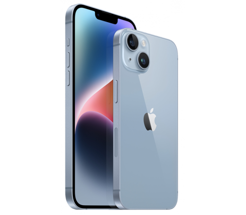Apple iPhone 14, 128 ГБ, «небесно-голубой» - фото 6