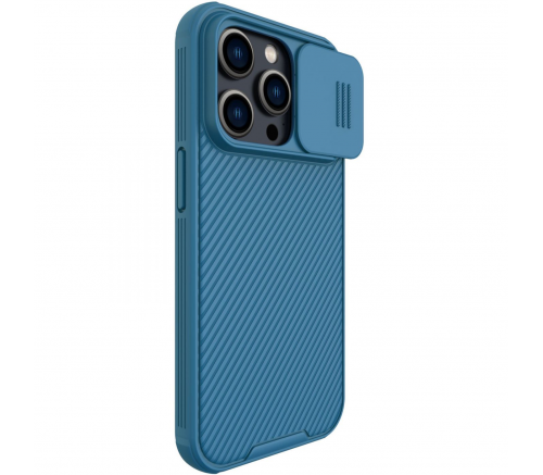 Чехол Nillkin для iPhone 14 Pro Max CamShield Pro синий - фото 3