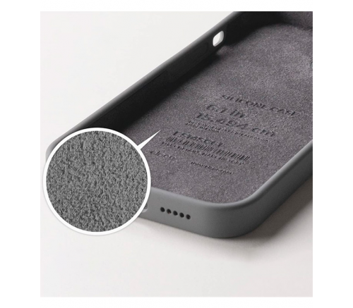 Elago для iPhone 14 чехол Soft silicone (Liquid) Темно-серый - фото 2