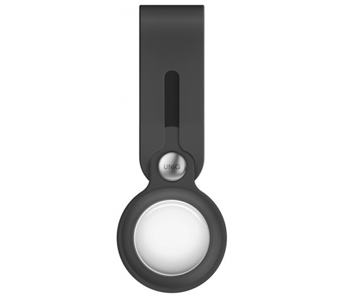 Чехол Uniq для Apple AirTag Vencer Силикон Темно-серый - фото 2