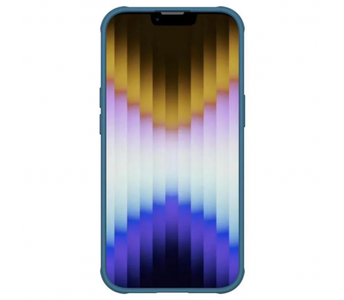 Чехол Nillkin для iPhone 14 CamShield Pro Magnetic голубой - фото 3