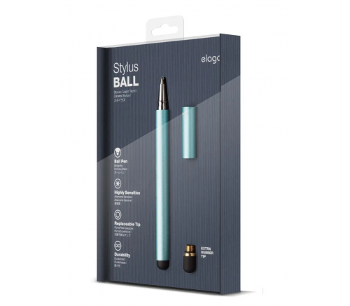 Стилус-ручка Elago Pen Ball Coral blue - фото 5