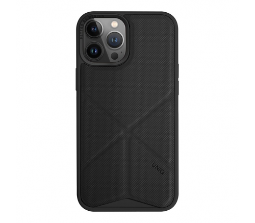 Uniq для iPhone 14 Pro Max чехол Transforma черный (MagSafe) - фото 2