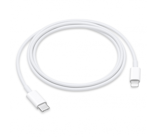 Кабель Apple с USB-C на Lightning, 1 метр, оригинал, Retail, белый - фото 2