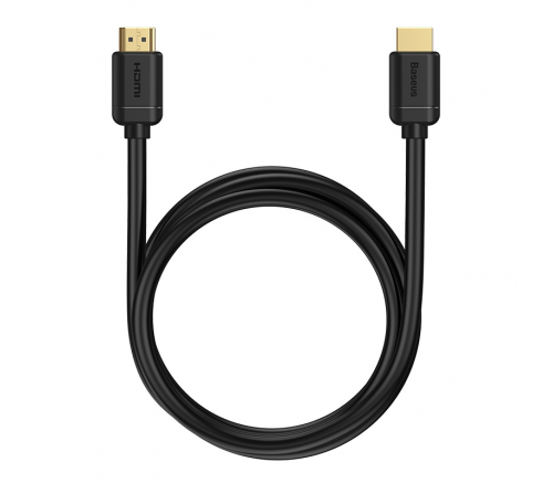 Кабель Baseus high definition Series HDMI To HDMI Adapter Cable 2m Black - фото 2