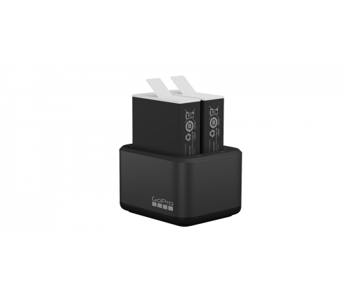 Зарядное устройство GoPro HERO9/10/11 Dual Enduro Battery Charger + Battery - фото 3