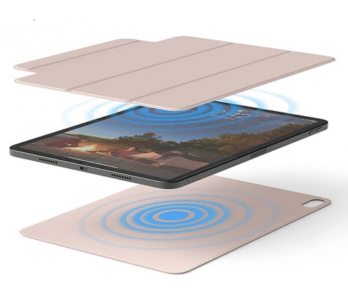 Чехол Elago для iPad Air 10.9 (2020/22 4/5th) чехол Magnetic Folio Песочно-розовый - фото 3
