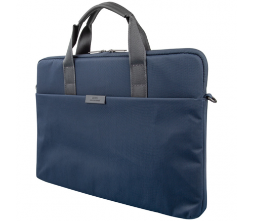 Сумка Uniq для ноутбуков 16" Stockholm Nylon Messenger bag Бездна синяя - фото 3