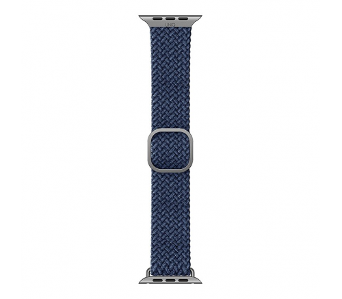 Ремешок Uniq для Apple Watch 41/40/38 mm ASPEN Strap плетеный синий - фото 4