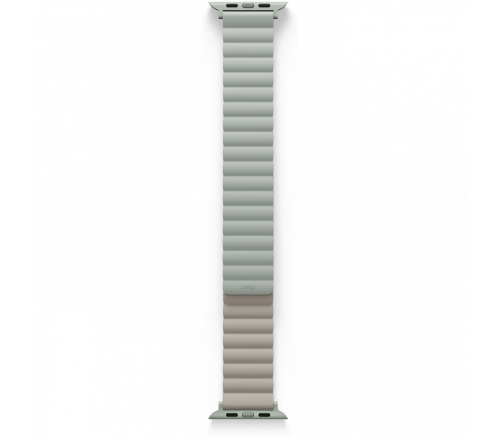 Ремешок Uniq для Apple Watch 41/40/38 mm Revix реверсивный магнитный Шалфей/бежевый - фото 5