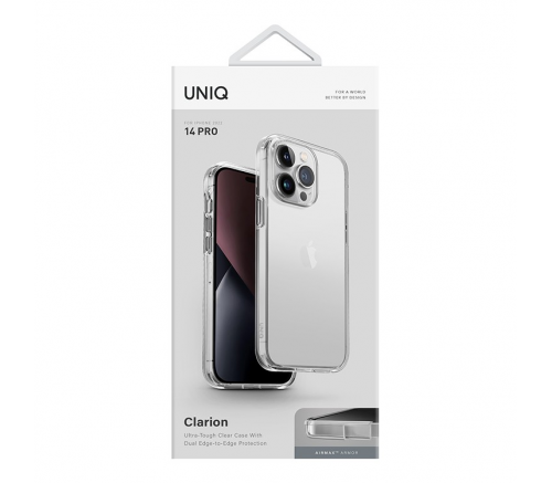 Uniq для iPhone 14 Pro чехол Clarion прозрачный - фото 6