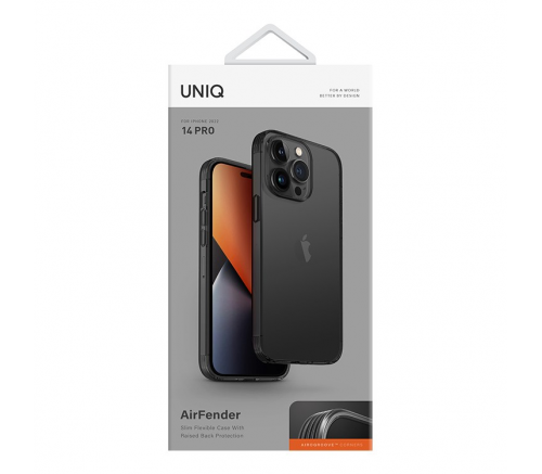 Uniq для iPhone 14 Pro чехол Air Fender серый - фото 6