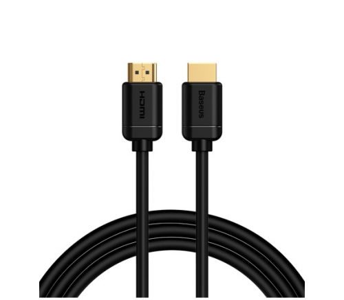 Кабель Baseus high definition Series HDMI To HDMI Adapter Cable 2m Black - фото 1