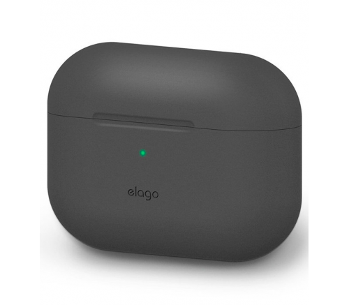 Чехол силиконовый Elago для AirPods Pro 2 чехол Silicone case Темно-серый - фото 1