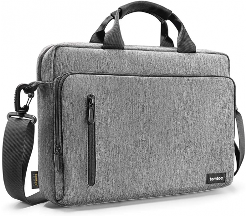 Сумка Tomtoc для ноутбуков 15.6" сумка Defender Laptop Briefcase A50 серый - фото 2