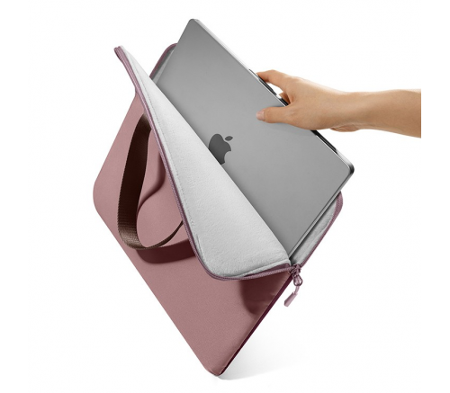 Сумка Tomtoc для ноутбуков 13.5" сумка TheHer Laptop Handbag A21 малиновый - фото 4