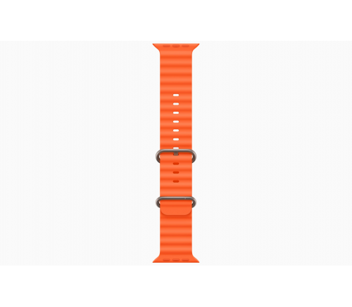 Apple Watch Ultra 2 2023, 49 мм, корпус из титана, ремешок Ocean "оранжевый" - фото 3