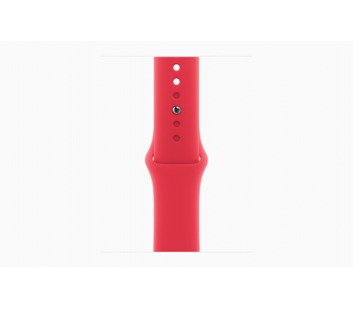 Apple Watch Series 9, 45 мм, алюминиевый корпус (PRODUCT)RED, спортивный ремешок красный (M/L) - фото 3