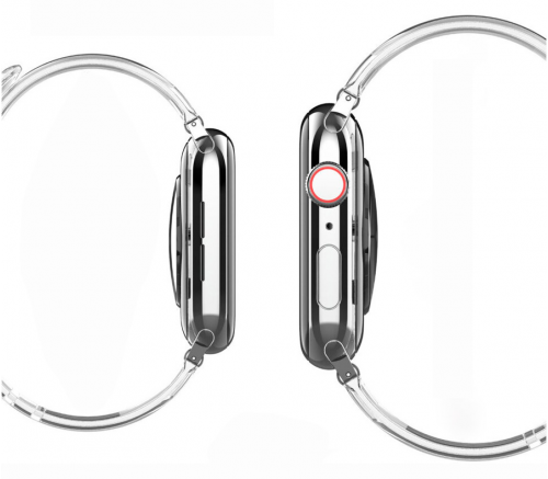 Ремешок Elago для Apple Watch 38/40/41 mm Clear TPU Band - фото 3