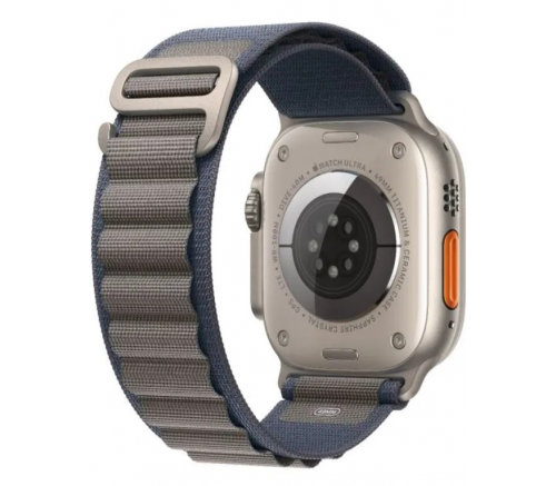 Apple Watch Ultra 2 2023, 49 мм, корпус из титана, ремешок Trail "синий/черный" - фото 3