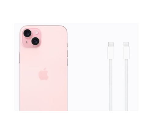 Apple iPhone 15 Plus, 128 ГБ, розовый - фото 10
