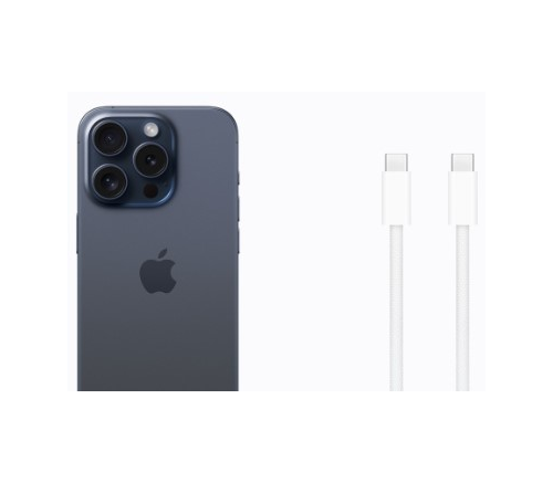 Apple iPhone 15 Pro, 512 ГБ, "синий титановый" - фото 11