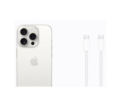 Apple iPhone 15 Pro, 512 ГБ, "белый титановый" - фото 11