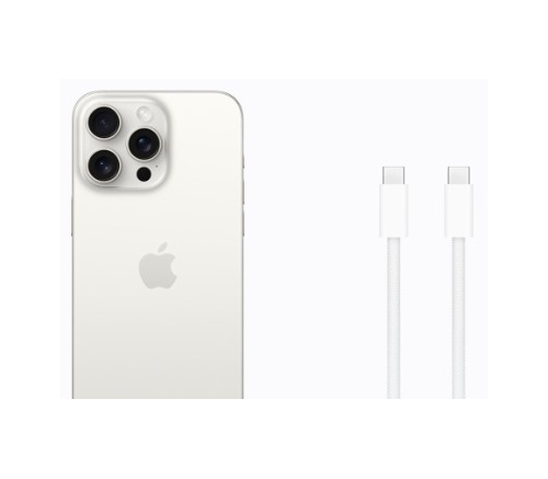 Apple iPhone 15 Pro Max, 1 ТБ, "белый титановый" - фото 11