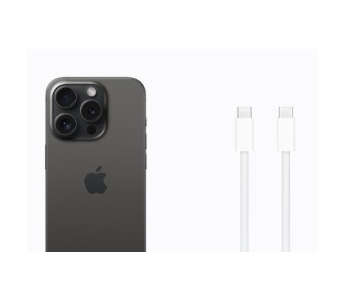 Apple iPhone 15 Pro, 128 ГБ, "черный титановый" - фото 11