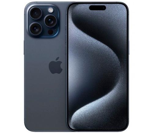 Apple iPhone 15 Pro Max, 512 ГБ, "синий титановый" - фото 1
