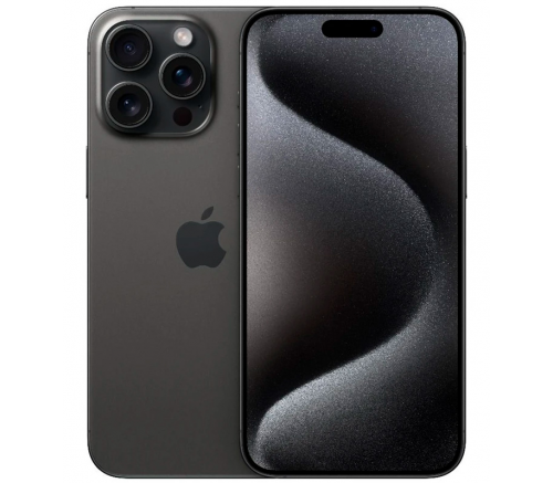 Apple iPhone 15 Pro, 1 ТБ, "черный титановый" - фото 1