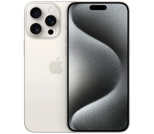 Apple iPhone 15 Pro, 256 ГБ, "белый титановый" - фото 1