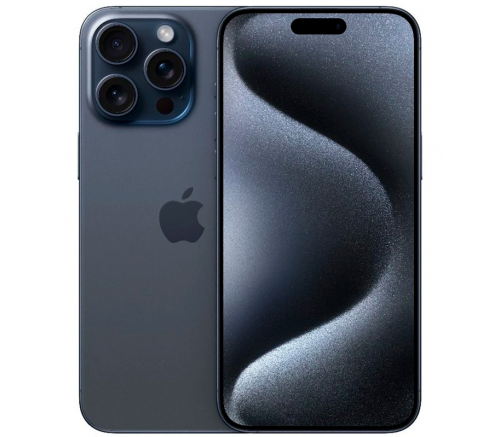 Apple iPhone 15 Pro, 128 ГБ, "синий титановый" - фото 1