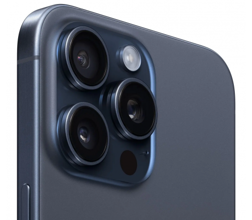 Apple iPhone 15 Pro Max, 256 ГБ, "синий титановый" - фото 3
