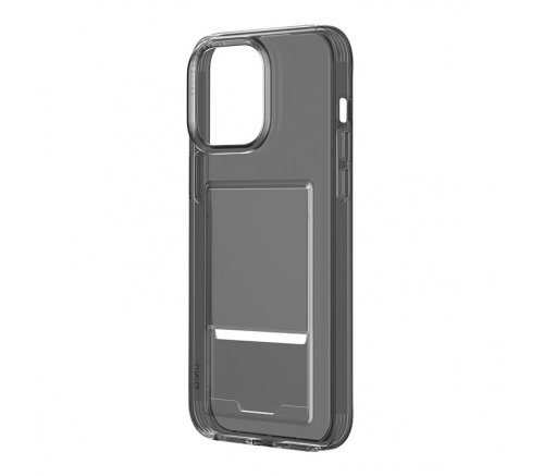 Чехол Uniq для iPhone 15 Pro Max Air Fender ID (cardslot) Серый - фото 2