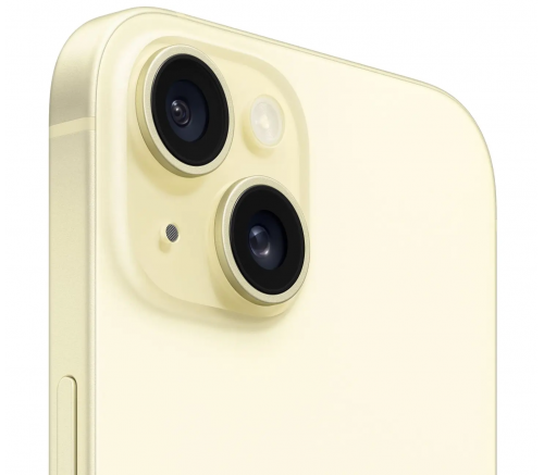 Apple iPhone 15, 256 ГБ, жёлтый - фото 3