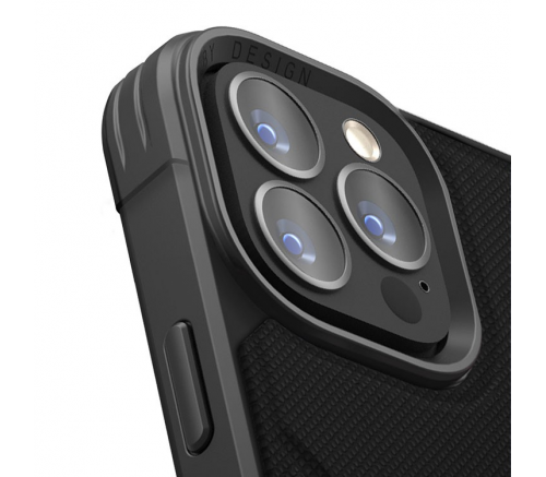 Чехол Uniq для iPhone 15 Pro Max Transforma Черный (MagSafe) - фото 6