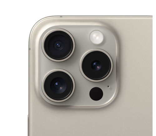 Apple iPhone 15 Pro Max, 1 ТБ, "белый титановый" - фото 6