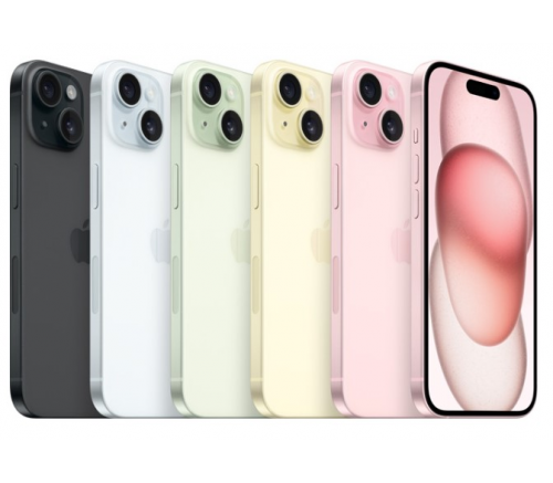 Apple iPhone 15, 256 ГБ, розовый - фото 5