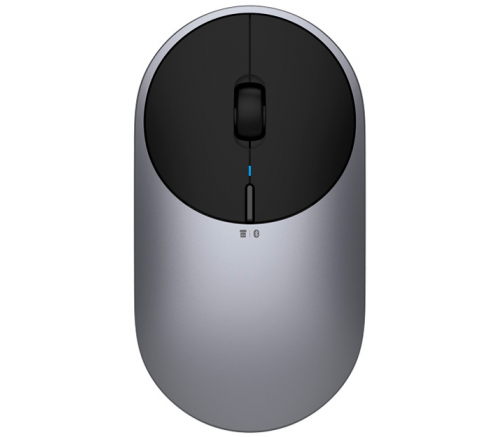Мышь беспроводная Xiaomi Mi Portable Mouse 2, чёрный. - фото 1