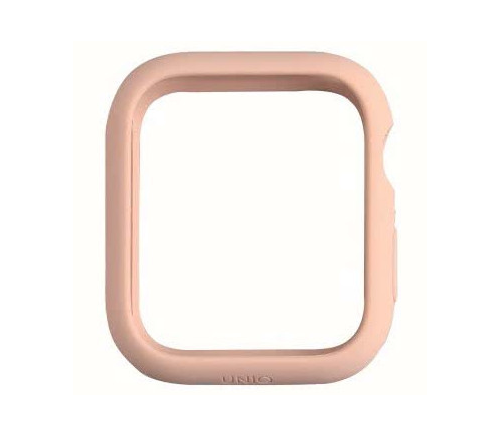 Чехол Uniq для Apple Watch 44 mm LINO Розовый - фото 2
