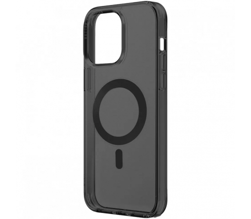 Чехол UNIQUE case TPU magnetic protective для iPhone 14 Pro (6.1), темно-прозрачный - фото 3