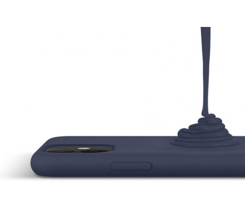 Чехол Elago для iPhone 11 Soft silicone case Синий - фото 4