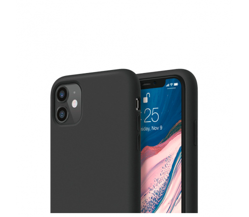 Чехол Elago для iPhone 11 Soft silicone case Черный - фото 2