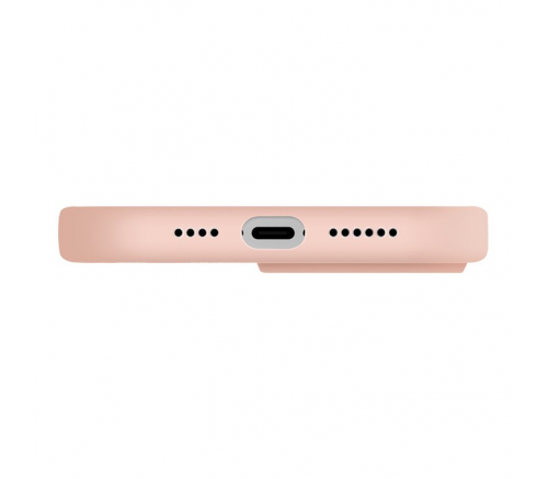Чехол Uniq для iPhone 15 LINO Розовый (Magsafe) - фото 6