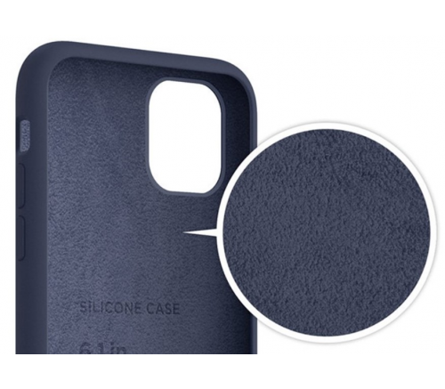 Чехол Elago для iPhone 11 Soft silicone case Синий - фото 5