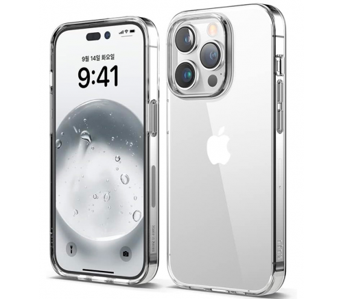 Чехол Elago для iPhone 14 Pro чехол CLEAR case (tpu) Прозрачный - фото 1