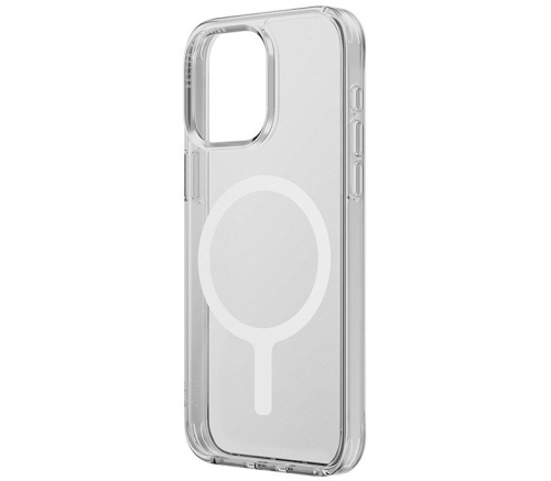 Чехол Uniq для iPhone 15 Pro набор Bundle 360 прозрачный MagSafe (Lifepro Xtreme +Optix glass +Camera len - фото 1