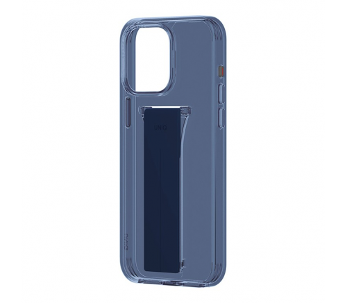 Чехол Uniq для iPhone 15 Pro Max Heldro Mount с Темно-синий подставкой - фото 2
