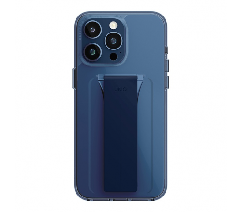 Чехол Uniq для iPhone 15 Pro Max Heldro Mount с Темно-синий подставкой - фото 3
